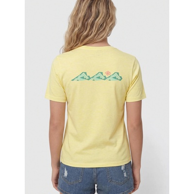Patagonia Capilene Cool Trailcheck lemon zest