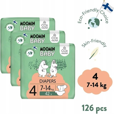 Moomin Baby Mumínkové dítě 4 126 ks