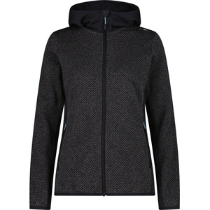 CMP Дамско поларено яке CMP Women's Jacket Fix Hood 36H2676 Fleece jacket - Antracite - размер 42 (EU) (105-7517-0215)