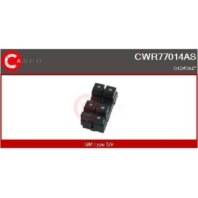 Spínač, zvedací zařízení oken CASCO CWR77014AS