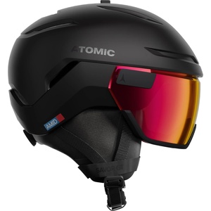 Atomic Ски каска Atomic Savor GT Amid Visor Photochromic S1-3 Ski helmet - Black / Red Photo - размер One Size (418-1613-0113)