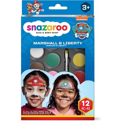 Snazaroo farby na tvár 12 ks x 2 ml