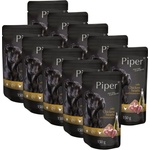 Dolina Noteci Капсула Piper Adult с пилешки сърца и кафяв ориз 10 x 150 г
