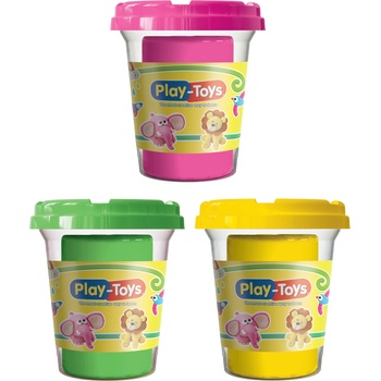 Image 1 of Play-Toys Моделин Play-Toys - 100 g, асортимент (70029)