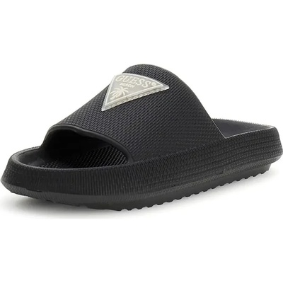 Guess Чехли за плаж за дете в черен цвят Guess