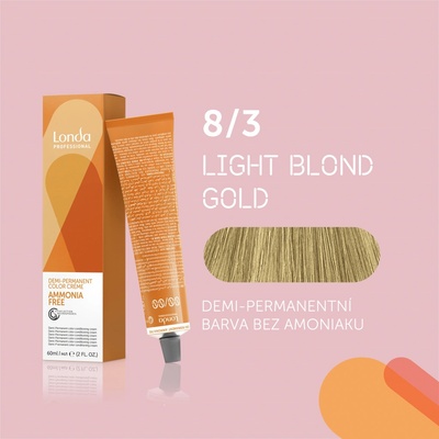 Londa Demi-Permanent Color 8/3 60 ml