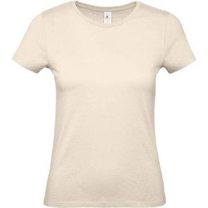 B&C Collection B&c e150 / Дамска тениска с обло деколте - естествен размер xxl (01002t10005)