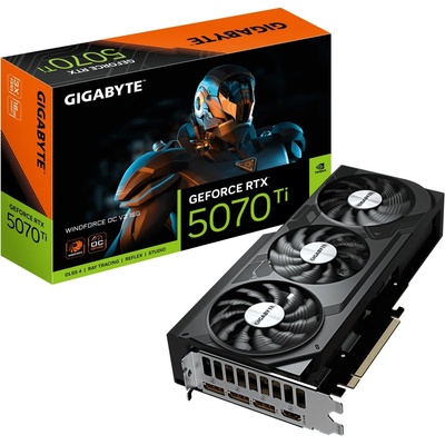 Gigabyte GeForce RTX 5070 Ti WINDFORCE V2 OC 16GB GDDR7 GV-N507TWF3OCV2-16GD