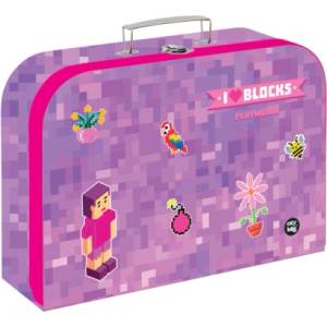 Karton P+P Куфар ламиниран 34 см Playworld Girl (6-08326)
