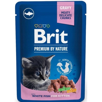 Brit Premium Cat Kitten White Fish 100 g