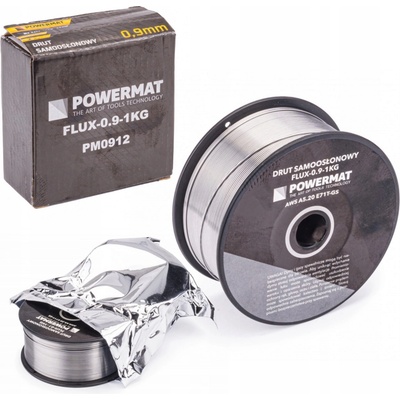 Powermat FLUX-0.9-1KG Zvárací rúrkový drôt 0,9mm 1kg MIG na zváranie