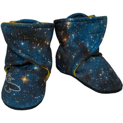 Esito capáčky barefoot Softshell Galaxie modré