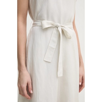 Calvin Klein Рокля с лен Calvin Klein (K20K208424)