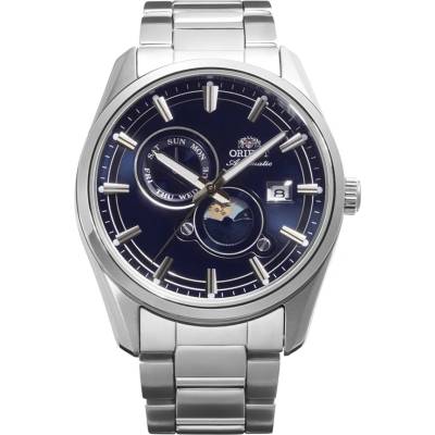 Orient RA-AK0315L - мъжки часовник, автоматичен, 41.5 mm, тъмносин, сапфир, ден/дата, слънце/луна