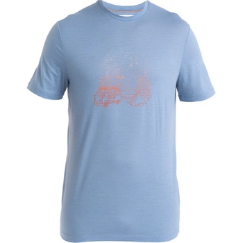 Icebreaker Men Merino 150 Tech Lite III SS Tee Van Camp Размер: XXL / Цвят: светло син