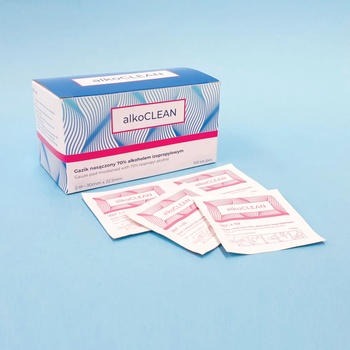 Image 1 of Zarys alkoCLEAN Alcohol Pads Sterile 100pcs