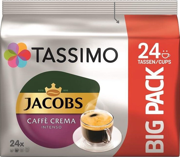 Douwe Egberts Tassimo CAFFE Crema Intenso BIG PACK капсули 24 бр