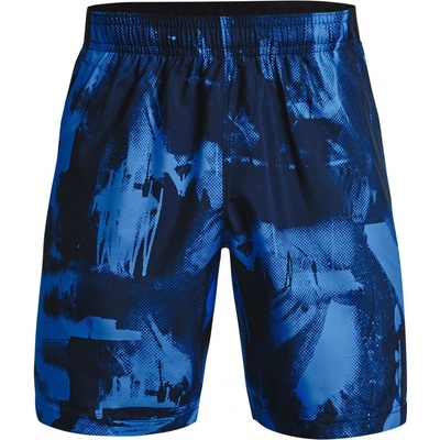 Under Armour sportovní kraťasy Woven Adapt shorts -NVY modré