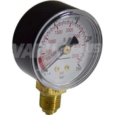 Celli Manometr CO2 vysoký tlak 250 bar 1/4G