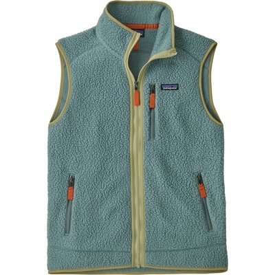 Patagonia Мъжки поларен елек Patagonia Retro Pile Vest Fleece vest - Blue Sage (032-0699-2414)