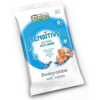 Bebelan Sensitive Мокри кърпички х20 бр (1111)