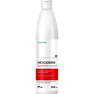 Eurowet Hexoderm šampon pro psy a kočky 500 ml