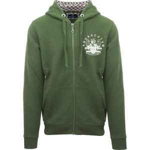 Aquascutum Суичър Aquascutum Men's Zip Hoodie - Military Green