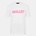 MALLET Тениска MALLET Men's Spray Regular Fit T-Shirt - White/Pink