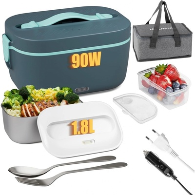 eVatmaster Ohřívací box na jídlo Lux 220V/12V/24V 90W Nulmvic K259, Barvy a parametry Zelená – Zbozi.Blesk.cz