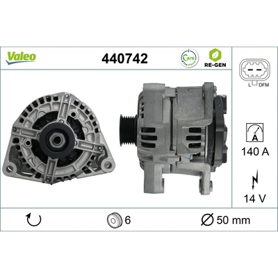 Alternátor VALEO 440742