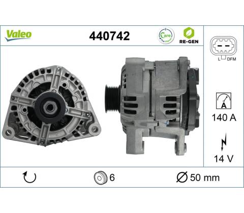 Alternátor VALEO 440742