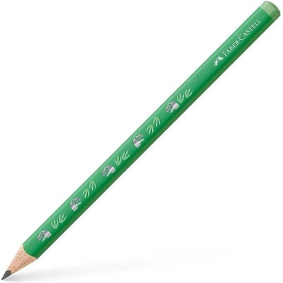 Faber-Castell Молив Jumbo Динозавър, чернографитен, НВ, зеле (1015100446)