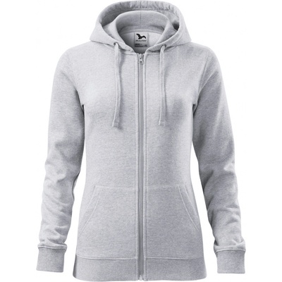 Malfini Trendy Zipper tmavě šedý melír