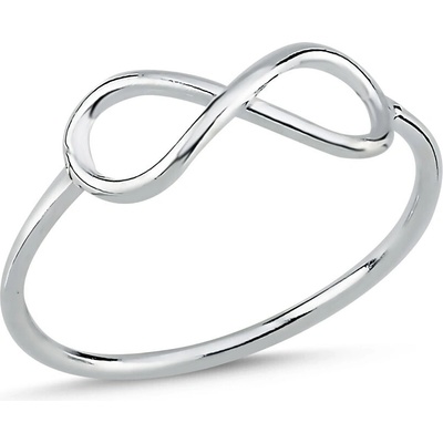Lunica Stříbrný prsten NEKONEČNO 0934 6