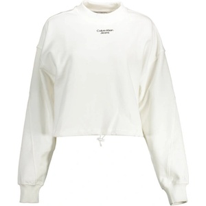 Calvin Klein Дамски суичър без цип calvin klein, Цвят Бяло (j20j218174_bianco_yaf)