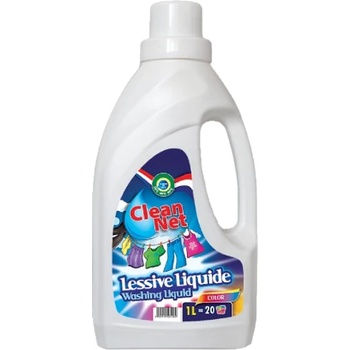Clean Net Течен перилен препарат цветно пране, 1л, 20 пранета