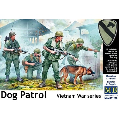 MASTER BOX LTD Dog Patrol. Vietnam War series 1:35