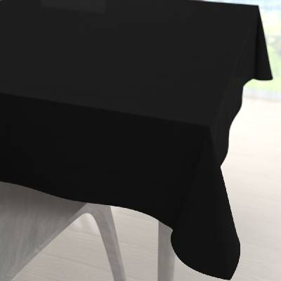 Biante Veľký teflónový štvorcový obrus TF-108 Čierny bez vzoru 300x300 cm