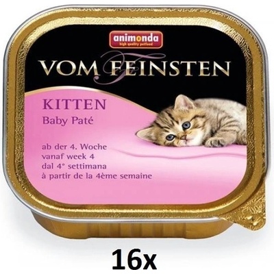Animonda Vom Feinsten cat Kitten Baby Paté 16 x 100 g