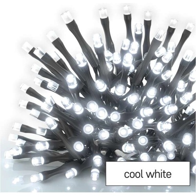EMOS Standard LED spojovací vánoční řetěz záclona 1x2 m venkovní studená bílá