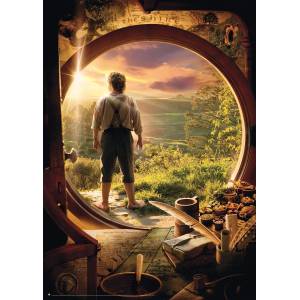 Schmidt Spiele - Puzzle The Hobbit - Leaving Bag End - 1 000 piese