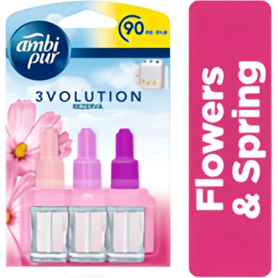 Ambi Pur 3Volution Flowers & Spring Náplň Do Osvěžovače 20 ml
