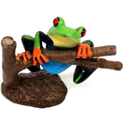 Atlas Фигурка жаба Червеноока дървесница 8 см
