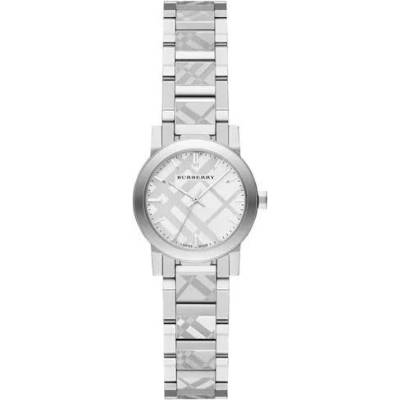 Дамски часовник Burberry The City BU9233, INOX, Сребрист / Бял (BU9233)