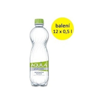 Aquila jemně perlivá voda 12 x 0,5 l