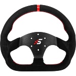 Simagic D-Shaped Steering wheel without HUB, 325mm, Suede. S (P-325D (SUEDE))