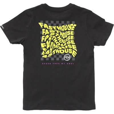 Fasthouse Youth Stray Tee Black