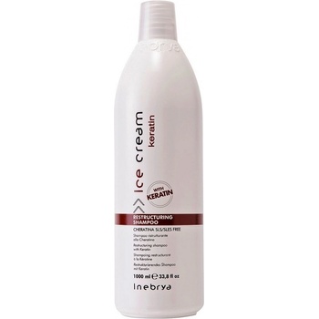 Inebrya Restructuring Shampoo With Keratin reštrukturačný šampón s keratínom 1000 ml