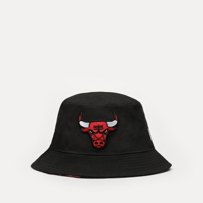 New Era Идиотка Print Infill Bucket Bulls Chicago Bulls мъжки Аксесоари Bucket hat 60298694 Черен S (60298694)