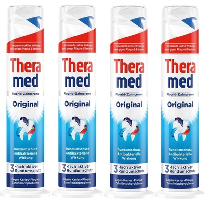 Theramed Original zubná pasta 3v1 Fluor 400 ml